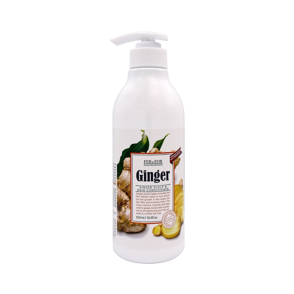 Ferveor Shampoo/Conditioner 500ml/1000ml - Ginger Conditioner / 500ml